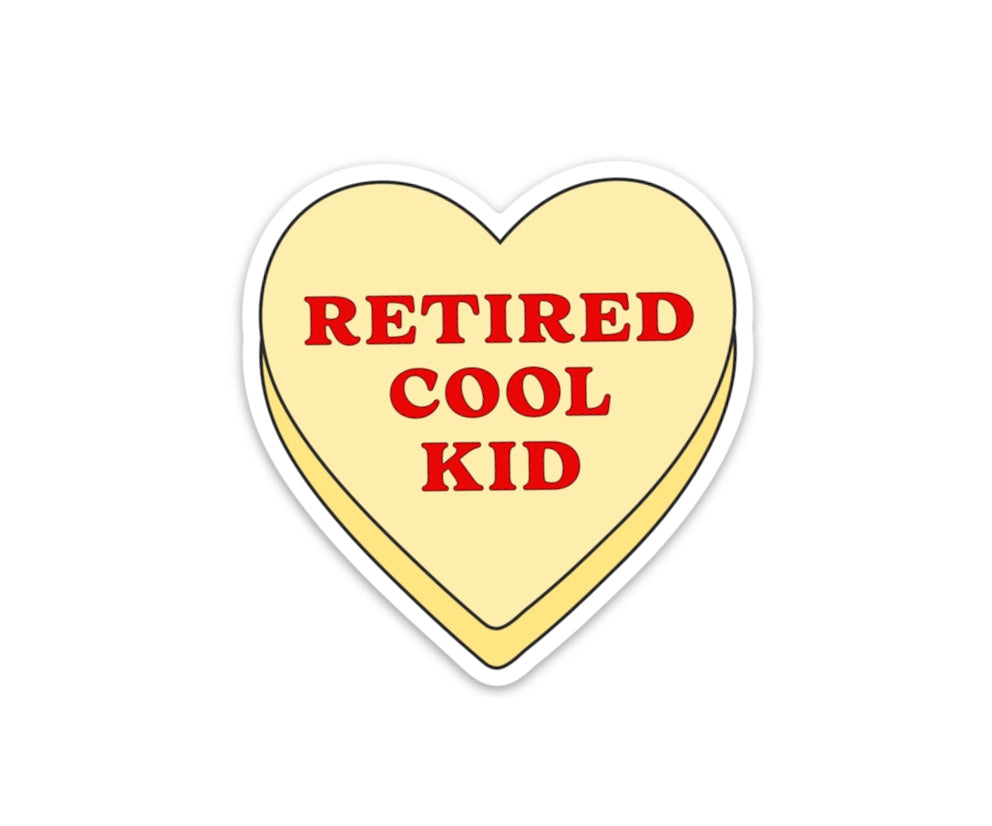 Retired Cool Kid Sticker