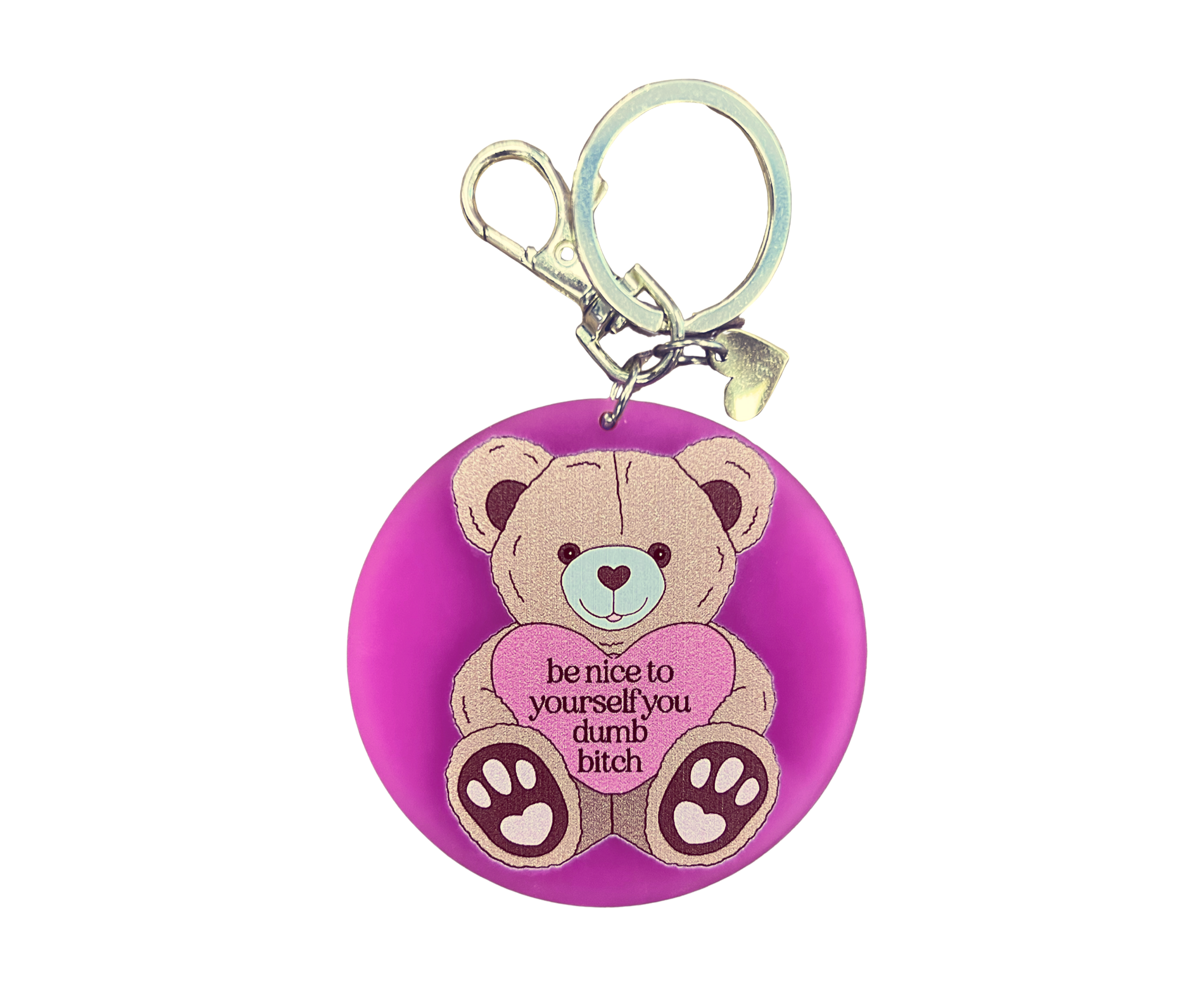 Be Nice To Yourself Keychain